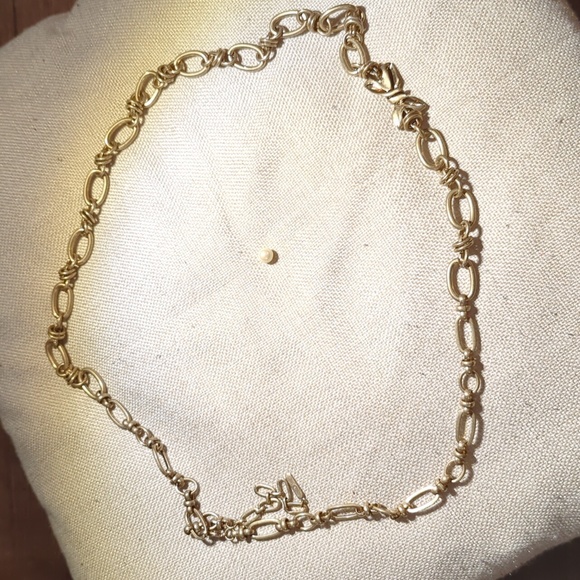 Stella & Dot Jewelry - Stella & dot french twist ribbon necklace